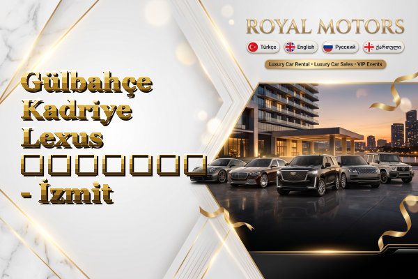 Gülbahçe Kadriye Lexus გაყიდვა - İzmit
