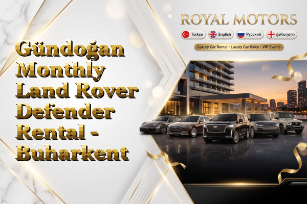 Gündoğan Monthly Land Rover Defender Rental - Buharkent
