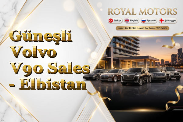 Güneşli Volvo V90 Sales - Elbistan