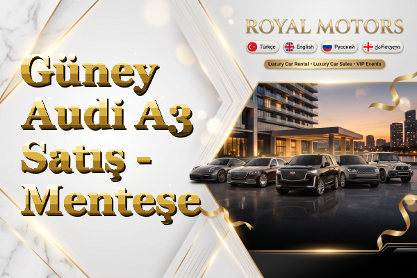 Güney Audi A3 Satış - Menteşe