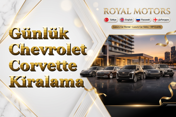 Günlük Chevrolet Corvette Kiralama