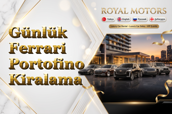 Günlük Ferrari Portofino Kiralama
