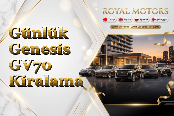 Günlük Genesis GV70 Kiralama