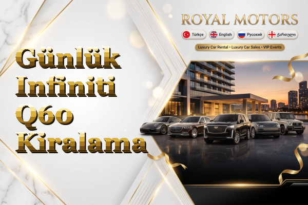Günlük Infiniti Q60 Kiralama