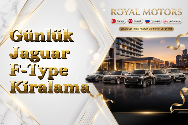 Günlük Jaguar F-Type Kiralama