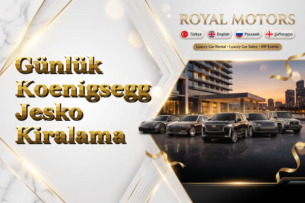 Günlük Koenigsegg Jesko Kiralama