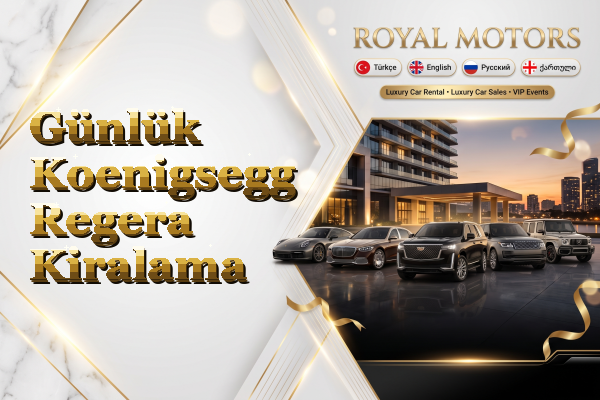 Günlük Koenigsegg Regera Kiralama