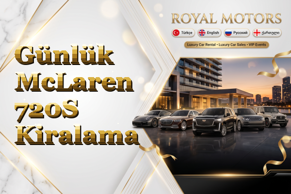 Günlük McLaren 720S Kiralama