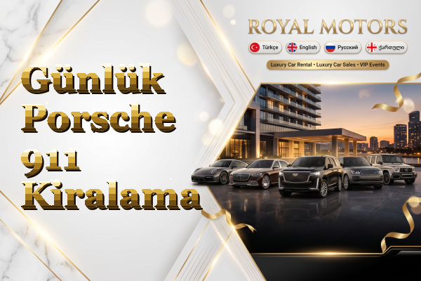 Günlük Porsche 911 Kiralama