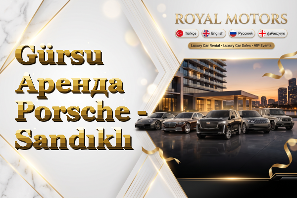 Gürsu Аренда Porsche - Sandıklı