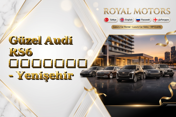 Güzel Audi RS6 გაყიდვა - Yenişehir