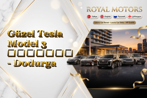 Güzel Tesla Model 3 გაყიდვა - Dodurga