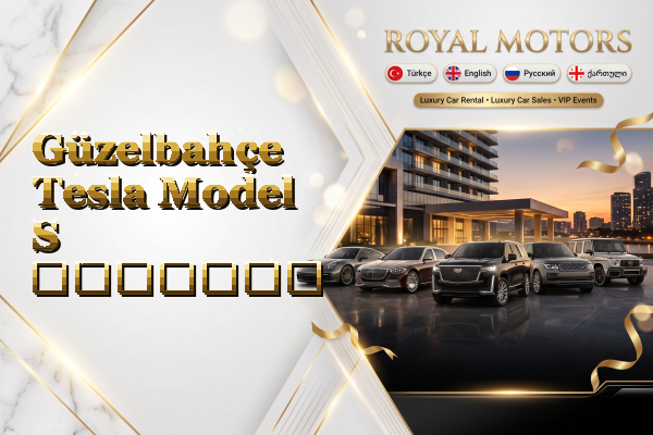 Güzelbahçe Tesla Model S გაყიდვა