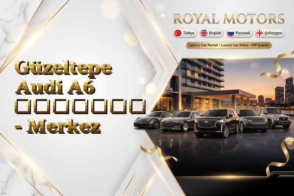 Güzeltepe Audi A6 გაყიდვა - Merkez