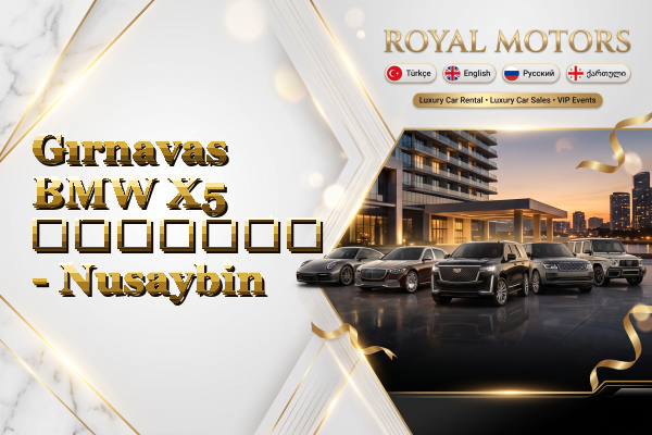 Gırnavas BMW X5 გაყიდვა - Nusaybin