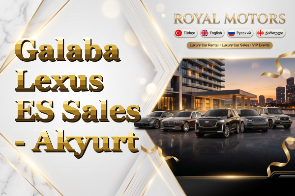 Galaba Lexus ES Sales - Akyurt