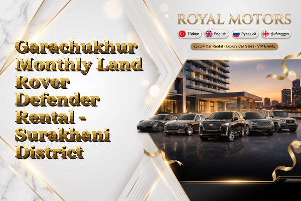 Garachukhur Monthly Land Rover Defender Rental - Surakhani District