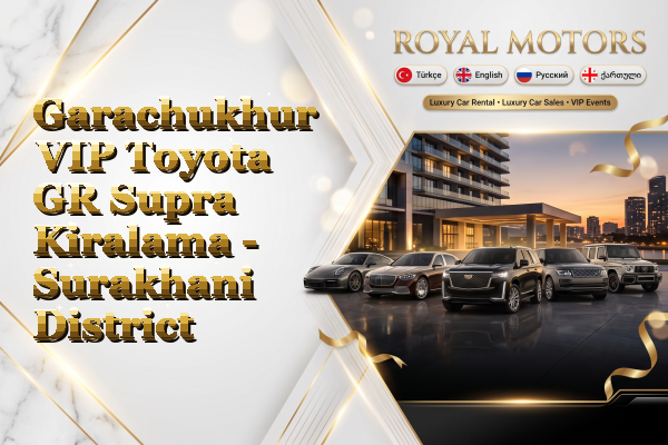 Garachukhur VIP Toyota GR Supra Kiralama - Surakhani District