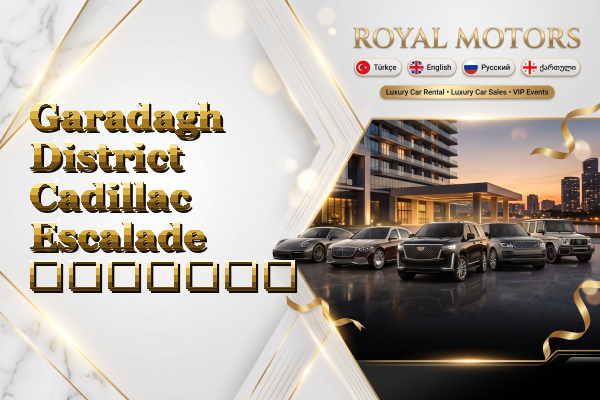 Garadagh District Cadillac Escalade გაყიდვა