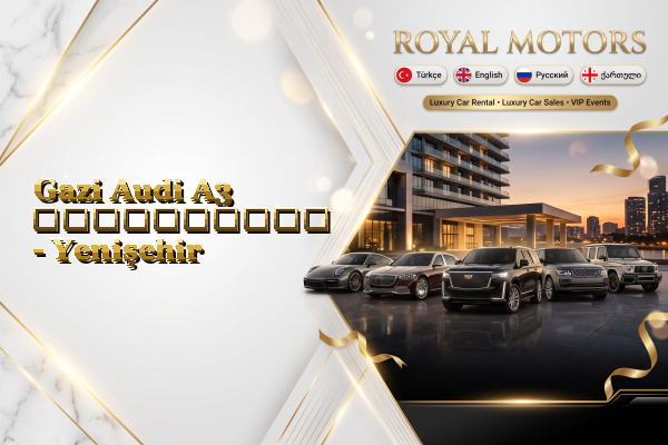 Gazi Audi A3 გაქირავება - Yenişehir
