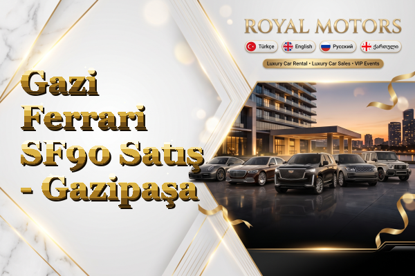 Gazi Ferrari SF90 Satış - Gazipaşa