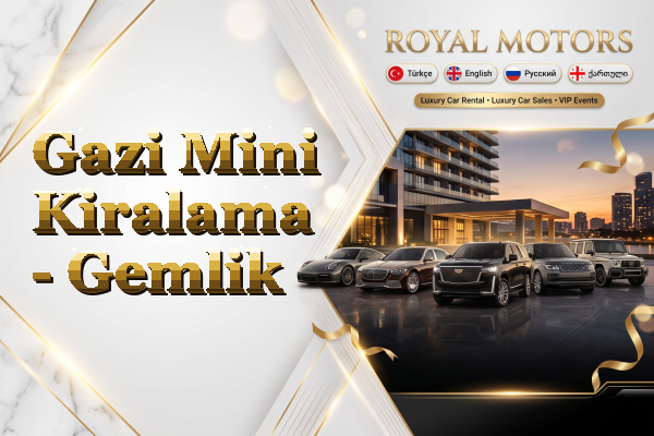 Gazi Mini Kiralama - Gemlik