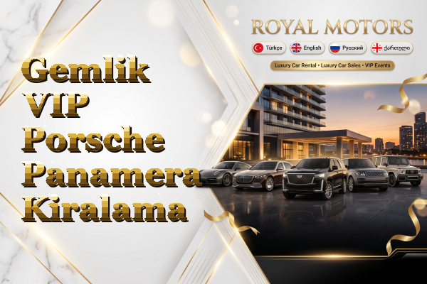 Gemlik VIP Porsche Panamera Kiralama