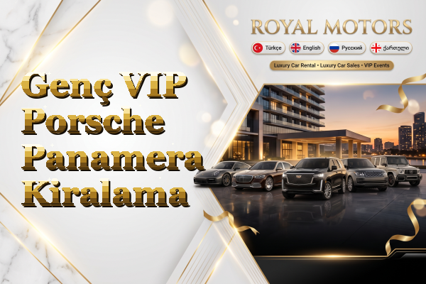 Genç VIP Porsche Panamera Kiralama