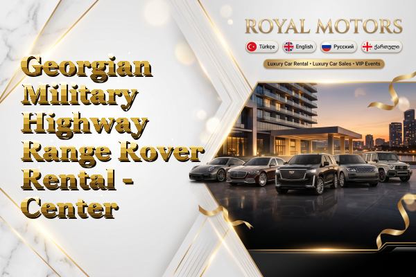 Georgian Military Highway Range Rover Rental - Center
