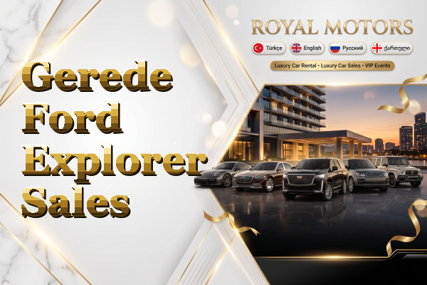 Gerede Ford Explorer Sales