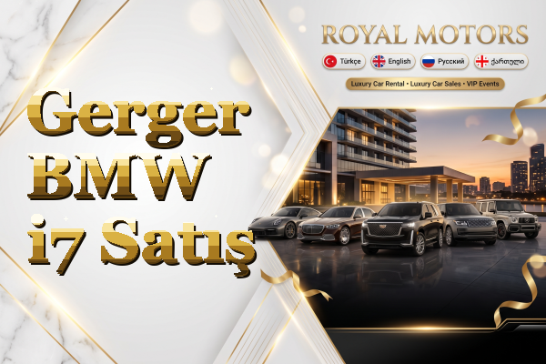 Gerger BMW i7 Satış