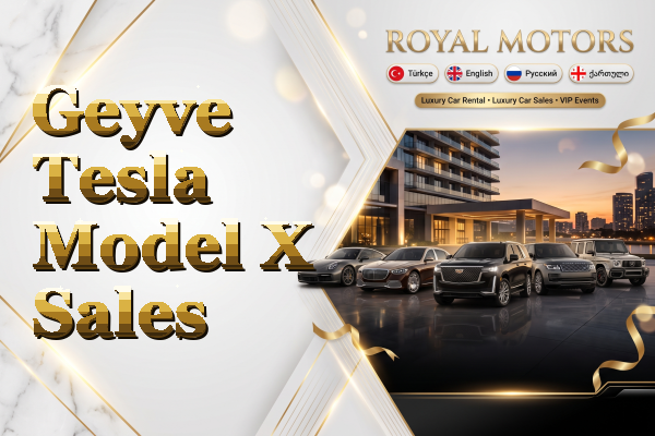 Geyve Tesla Model X Sales