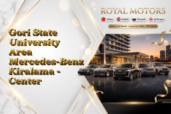Gori State University Area Mercedes-Benz Kiralama - Center