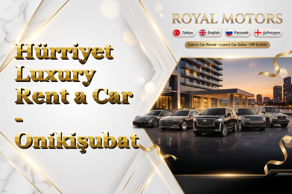 Hürriyet Luxury Rent a Car - Onikişubat