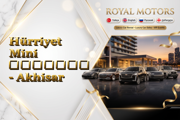 Hürriyet Mini გაყიდვა - Akhisar