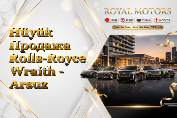 Hüyük Продажа Rolls-Royce Wraith - Arsuz