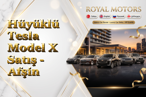 Hüyüklü Tesla Model X Satış - Afşin