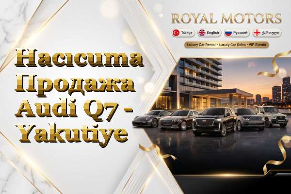 Hacıcuma Продажа Audi Q7 - Yakutiye