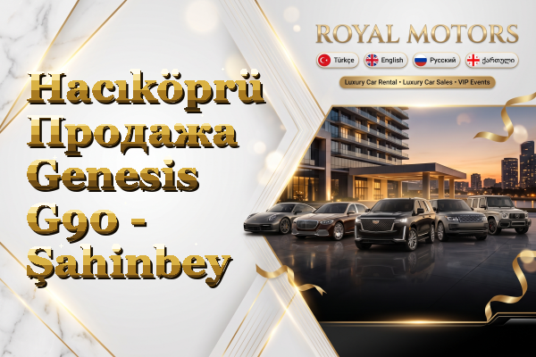 Hacıköprü Продажа Genesis G90 - Şahinbey