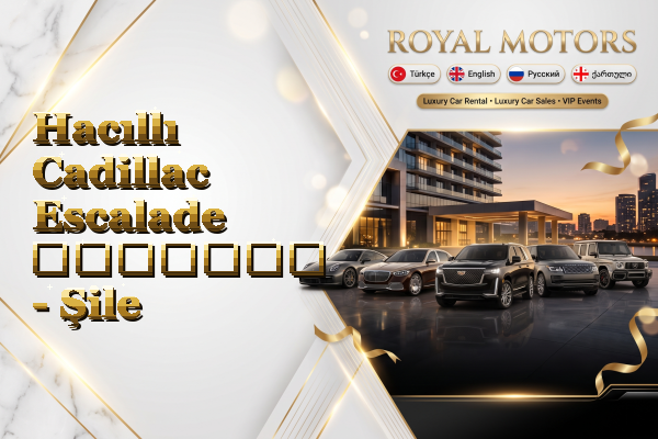 Hacıllı Cadillac Escalade გაყიდვა - Şile