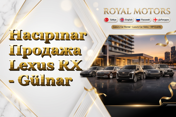 Hacıpınar Продажа Lexus RX - Gülnar