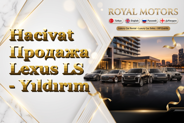 Hacivat Продажа Lexus LS - Yıldırım
