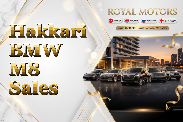 Hakkari BMW M8 Sales