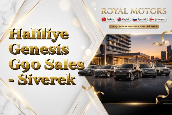 Haliliye Genesis G90 Sales - Siverek