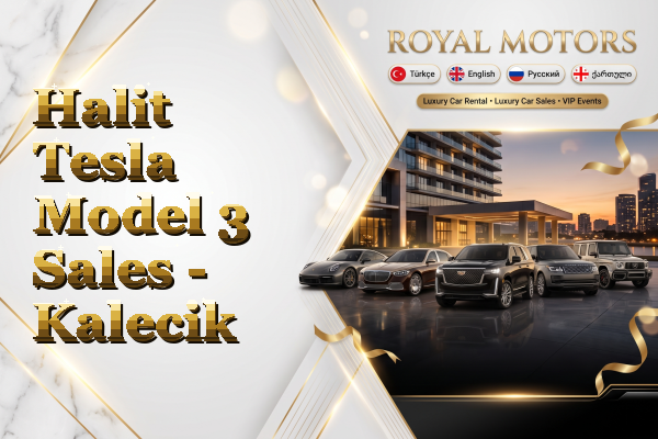 Halit Tesla Model 3 Sales - Kalecik