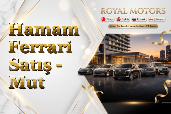 Hamam Ferrari Satış - Mut