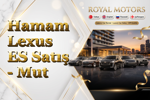 Hamam Lexus ES Satış - Mut