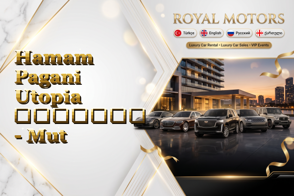 Hamam Pagani Utopia გაყიდვა - Mut