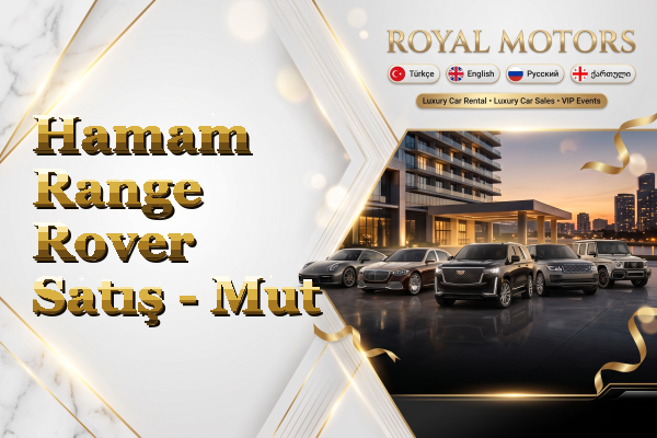 Hamam Range Rover Satış - Mut