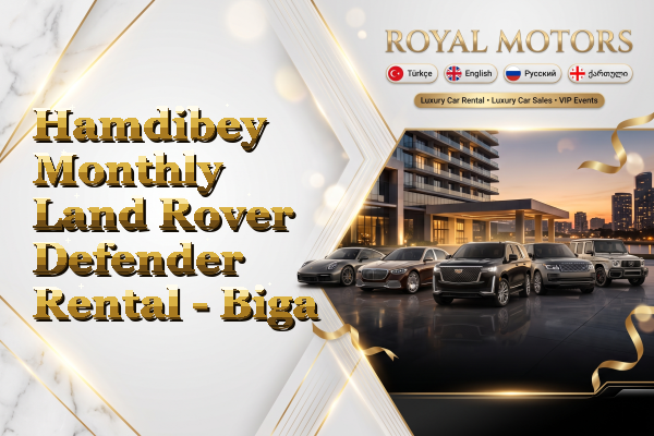 Hamdibey Monthly Land Rover Defender Rental - Biga